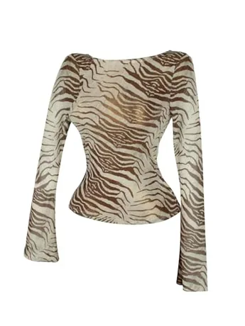Striped T-Shirt, Grey