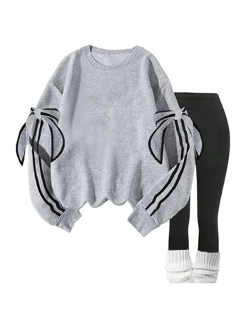 Long Sleeve Knitwear, Grey (Small)