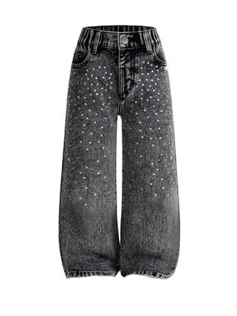 Denim Jeans, Grey (4T)