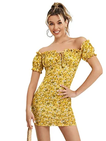 Mini Floral Dress