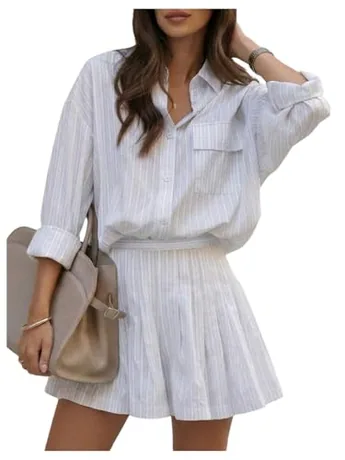 Striped Outfit Set